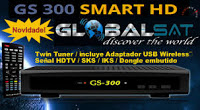 GS300 GLOBALSAT GS300 ATUALIZAÇÃO V 4.07 SKS 58W - 03/06/2017