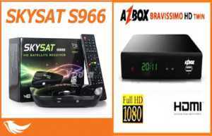 Skysat-AZSAT-S966-receptor-de-satélite--300x193 AZBOX BRAVISSIMO EM SKYSAT S966 ATUALIZAÇÃO 1.170 - 06/03/18
