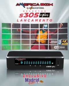 AMERICABOX S305 PLUS ATUALIZAÇAO 1.11 14/05/20 AMERICABOX-S305-PLUS-240x300