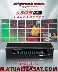 AMERICABOX-S305-PLUS-240x300 AMERICABOX S305 PLUS ATUALIZAÇÃO 1.40 29/09/21